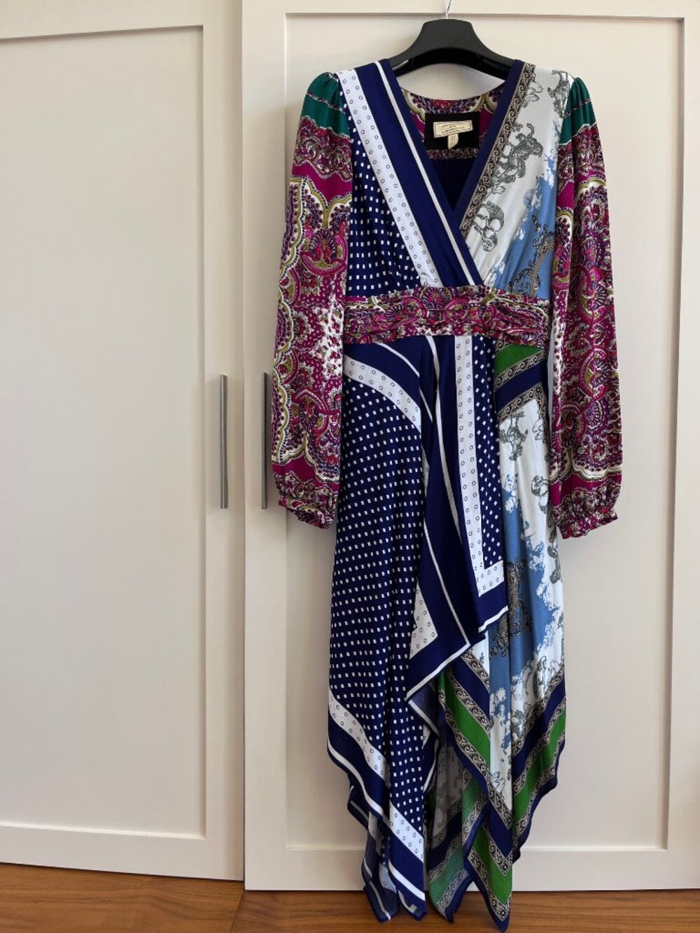 Anthropologie Moulinette Soeurs Istanbul Wrap Handkerchief Dress Size 0